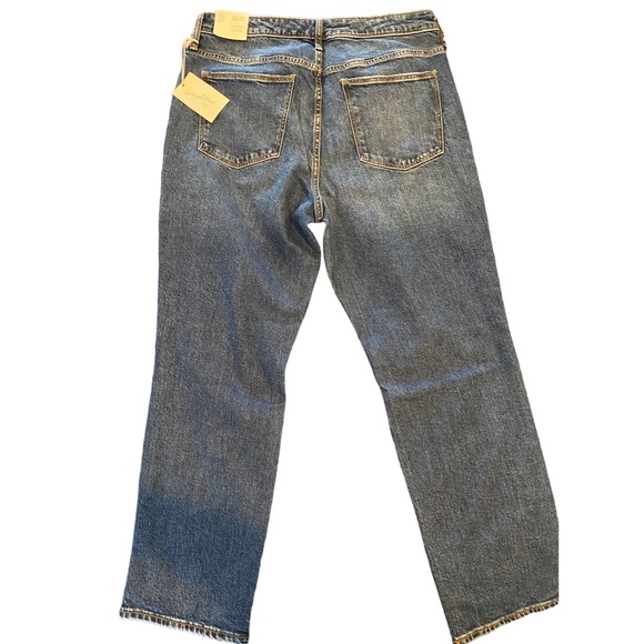 Universal Thread Target High Rise Slim Straight Vintage Stretch Dark Blue NWT 14 - Picture 2 of 9